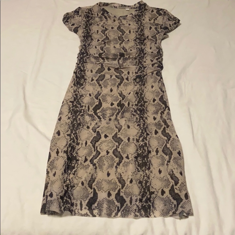 & Other Stories Snake Print Dress